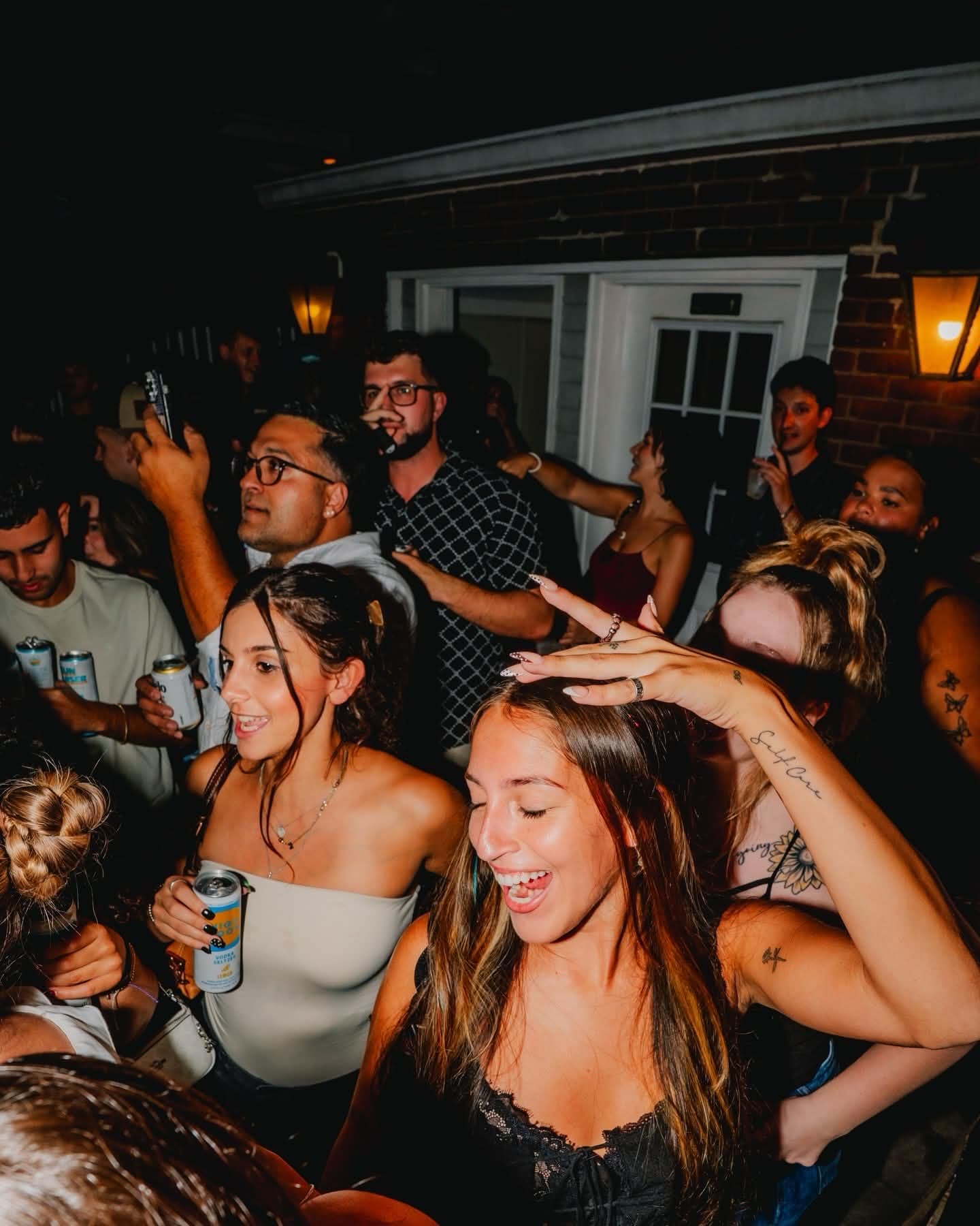 Nightlife crowd